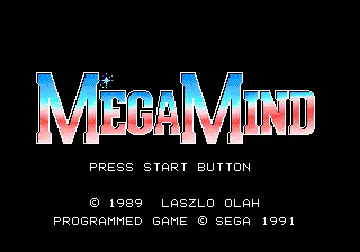 MegaMind (Japan) (SegaNet) screen shot title